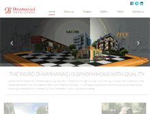 Tablet Screenshot of dhammanagi.com